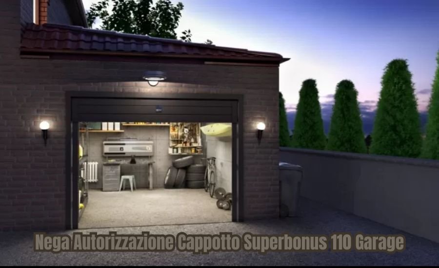 nega autorizzazione cappotto superbonus 110 garage